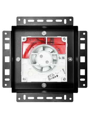 Вентиляционная решетка с вентилятором HOMY AIR PRO SPD100BMT 21x21 с маяком спереди