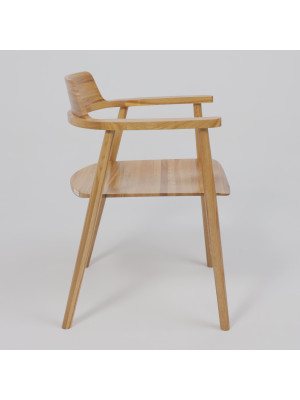 Стул Аврора Монте дуб светлый сбоку