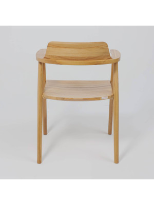 Стул Аврора Монте дуб светлый сзади