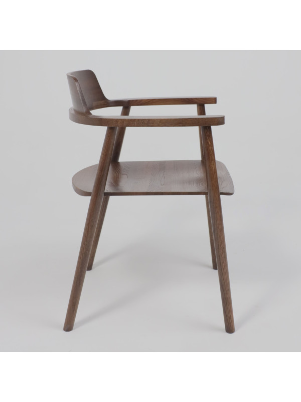 Стул Аврора Монте орех темный сбоку