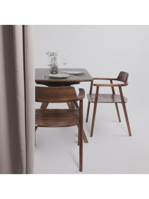 Стул Аврора Монте орех темный в интерьере