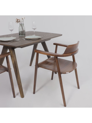 Стул Аврора Монте орех темный в интерьере (1)