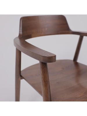 Стул Аврора Монте орех темный подлокотники