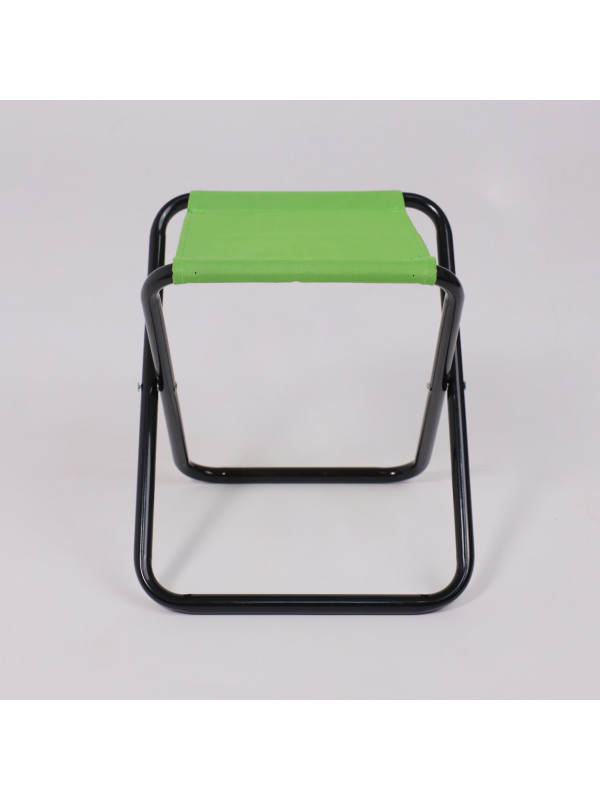 Табурет садовый AksHome Angler зеленый/черный сбоку