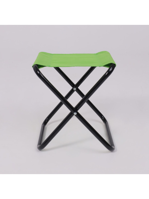 Табурет садовый AksHome Angler зеленый/черный спереди