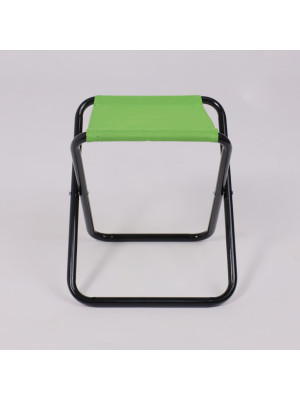 Табурет садовый AksHome Angler зеленый/черный сбоку
