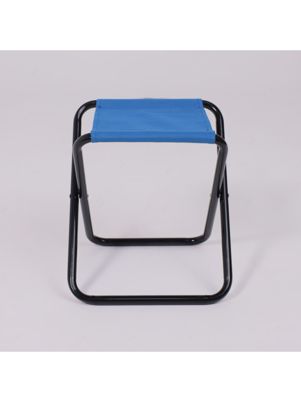 Табурет садовый AksHome Angler синий/черный сбоку