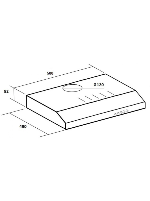 Вытяжка Schtoff C1-T500 X схема