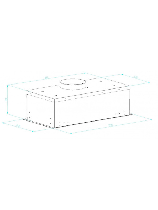 Вытяжка Schtoff DNS Light 60 Black схема