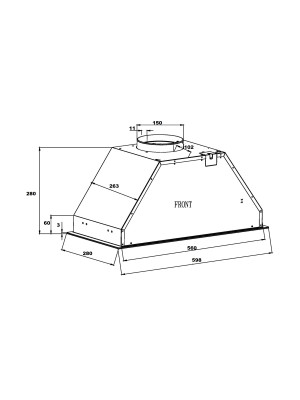 Вытяжка Schtoff CGH Plus 60 Black схема