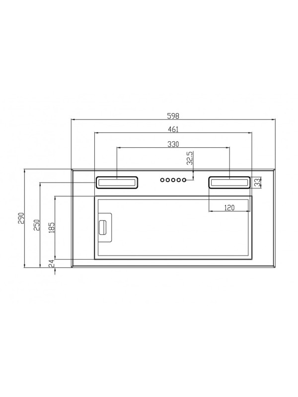Вытяжка Schtoff Elemento 60 Inox схема (1)