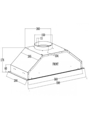 Вытяжка Schtoff Elemento 60 Inox