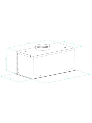 Вытяжка Schtoff Konvex 60 Black схема