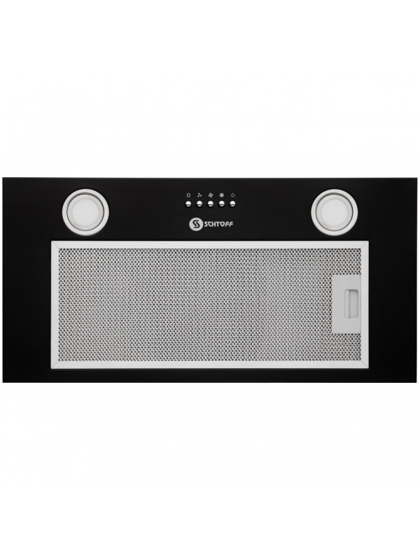 Вытяжка Schtoff Quattroporte 60 Black снизу