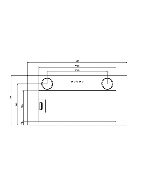 Вытяжка Schtoff Quattroporte 60 White схема (1)