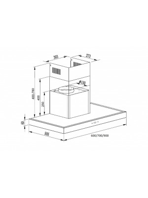 Вытяжка Schtoff S Plus 600 X схема