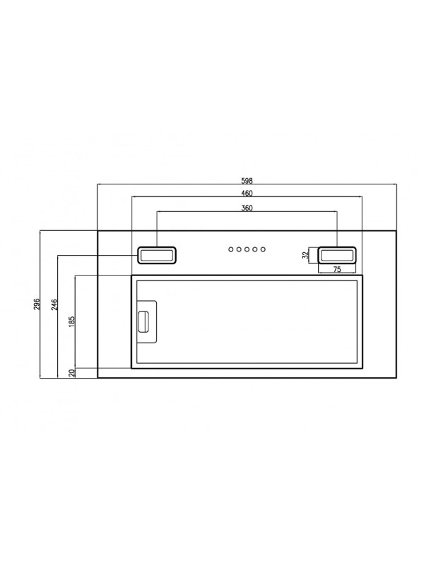 Вытяжка Schtoff TDM 60 Black схема (1)