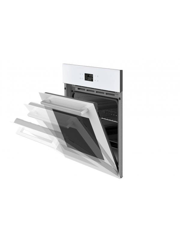 Электрический духовой шкаф Schtoff CME 6406 WH откидная дверца