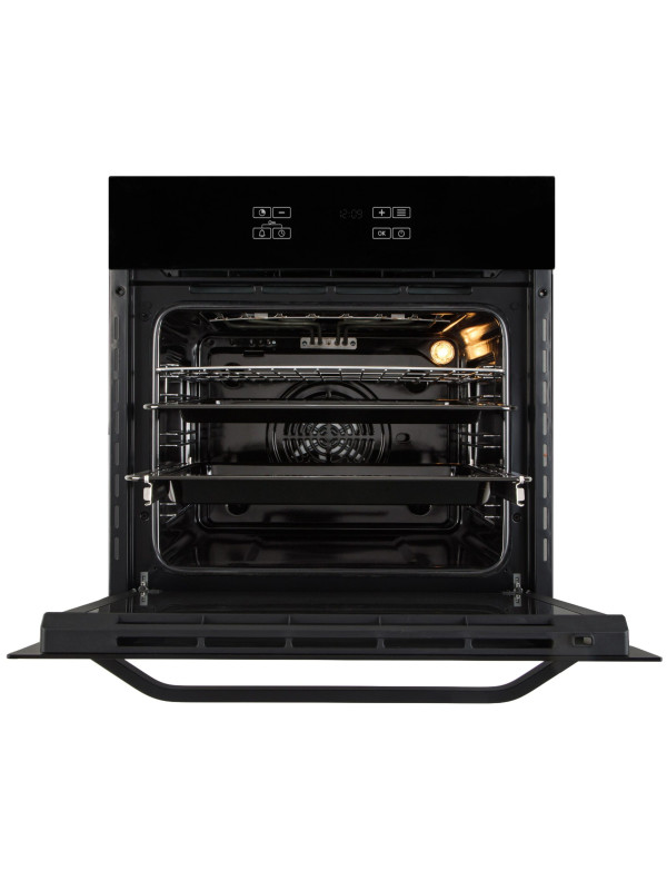 Электрический духовой шкаф Schtoff CME 7406 BK спереди