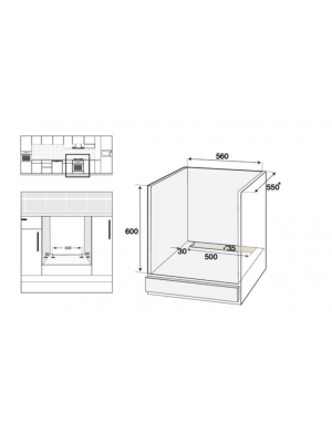 Электрический духовой шкаф Schtoff Decor 950 Black схема (1)