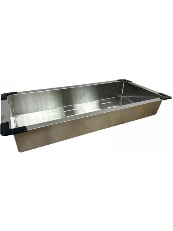Кухонная мойка Schtoff Best Decor Silver 5050 (комплект коландер металл+дозатор) коландер