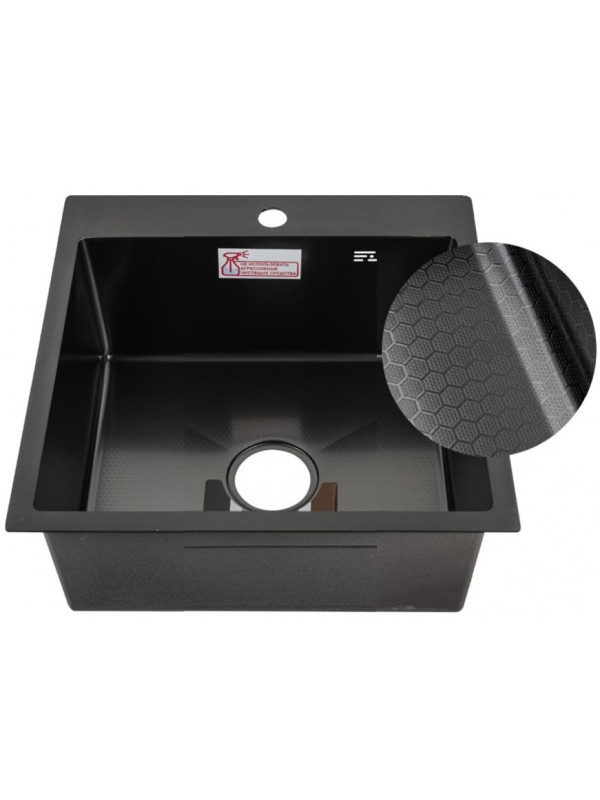 Кухонная мойка Schtoff Best Decor Black 5050