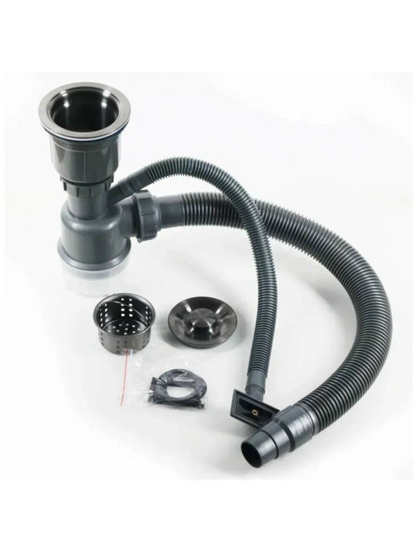 Кухонная мойка Schtoff Best Decor Black 5550 комплектация