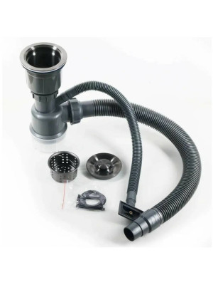 Кухонная мойка Schtoff Best Decor Black 5550 комплектация