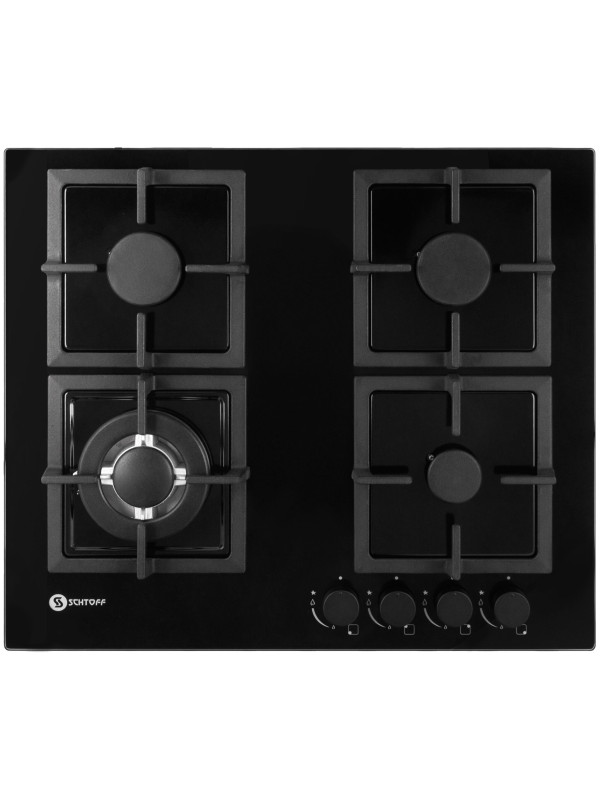 Газовая варочная панель Schtoff H6001C02IS Black