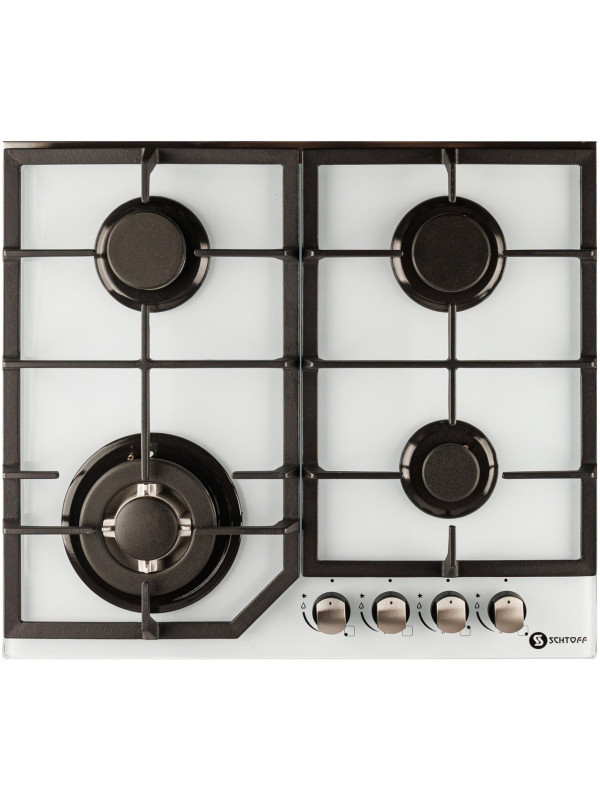 Газовая варочная панель Schtoff H6034C30IS White