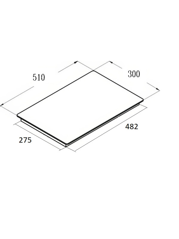 Индукционная варочная панель Schtoff I3H02B Black схема