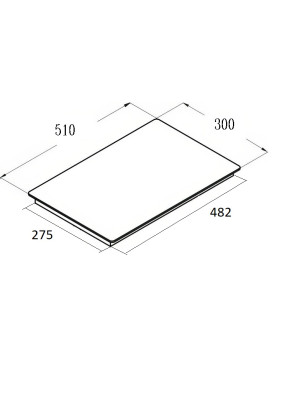 Индукционная варочная панель Schtoff I3H02B Black схема