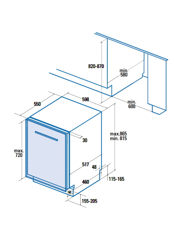 Посудомоечная машина Schtoff SVA 45107 IMAFL схема