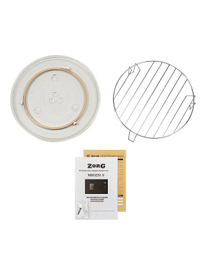 Микроволновая печь ZorG MIO251 S Black комплектация