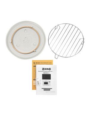 Микроволновая печь ZorG MIO251 S White комплектация