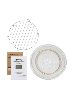 Микроволновая печь ZorG MIO253 S Black комплектация