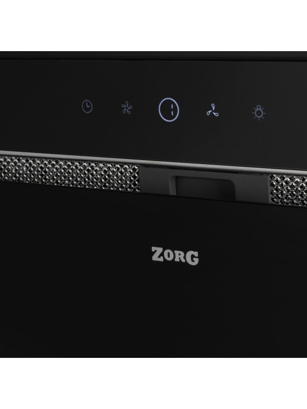 Вытяжка ZorG Addu 1060 60 S Black вблизи