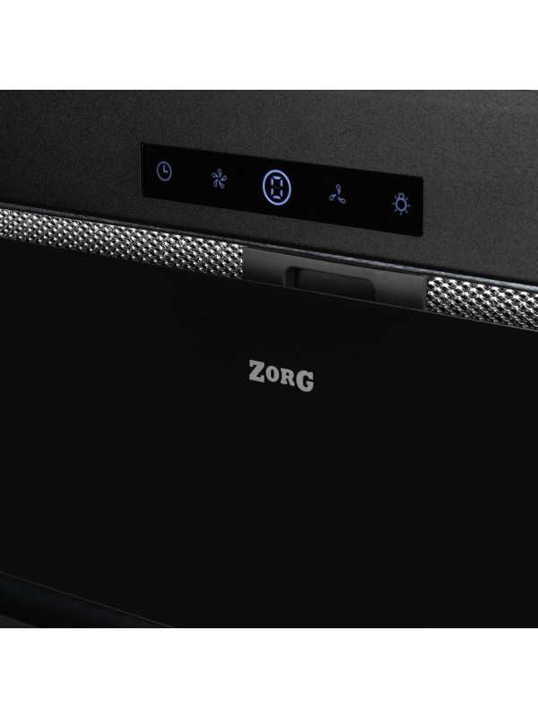 Вытяжка ZorG Akord 1060 60 S Black вблизи