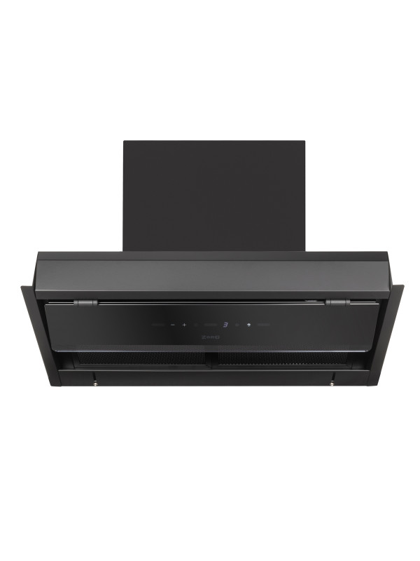 Вытяжка ZorG Aura 1260 60 S-GS Black спереди