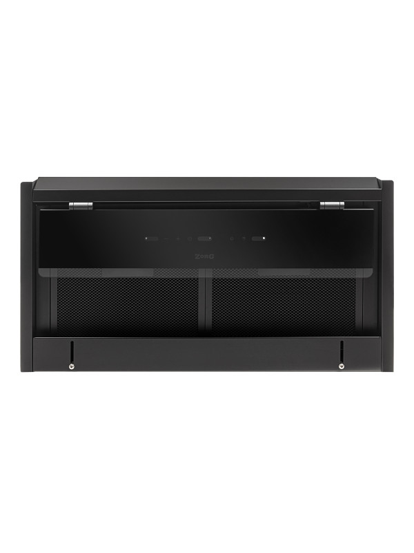 Вытяжка ZorG Aura 1260 60 S-GS Black снизу
