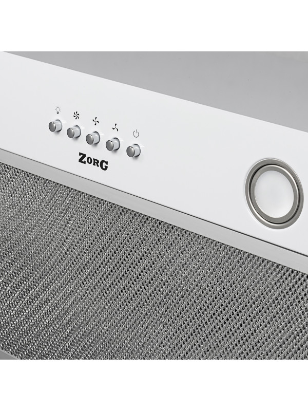 Вытяжка ZorG Bona 1260 60 M White вблизи