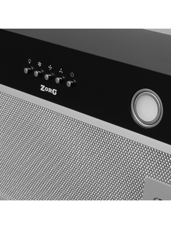 Вытяжка ZorG Bona 1260 60 M Black вблизи
