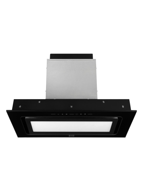 Вытяжка ZorG Nevada 1200 60 S-GC Black спереди