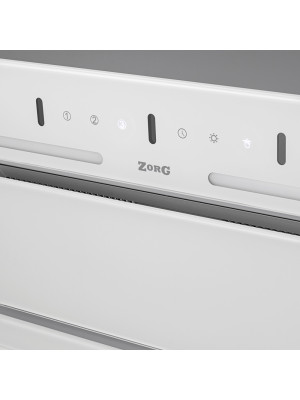 Вытяжка ZorG Neve 1260 60 S-GC White вблизи