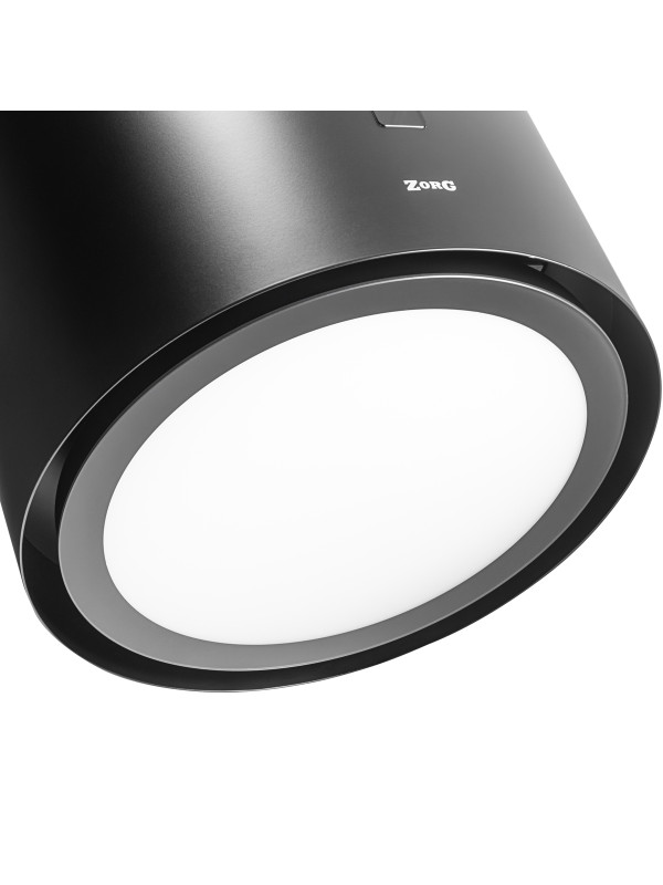 Вытяжка ZorG Nitra 1260 39 S Black снизу