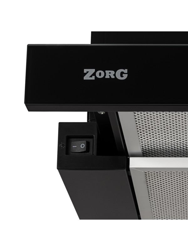 Вытяжка ZorG Slim 850 60 M Black кнопки