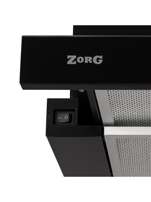 Вытяжка ZorG Slim 850 60 M Black кнопки