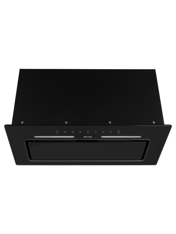 Вытяжка ZorG Star 1080 60 S-GC Black спереди