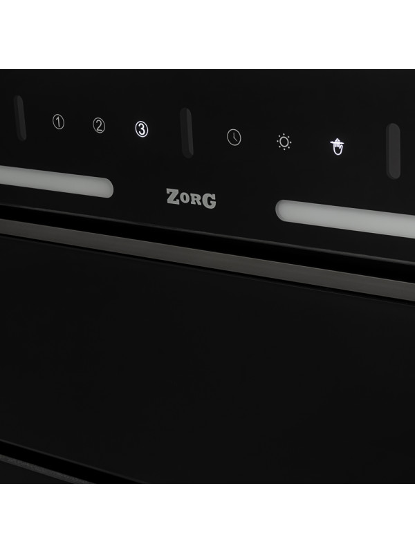 Вытяжка ZorG Star 1080 60 S-GC Black вблизи