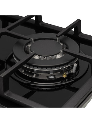 Газовая варочная панель ZorG HAG31 FDW Black вблизи